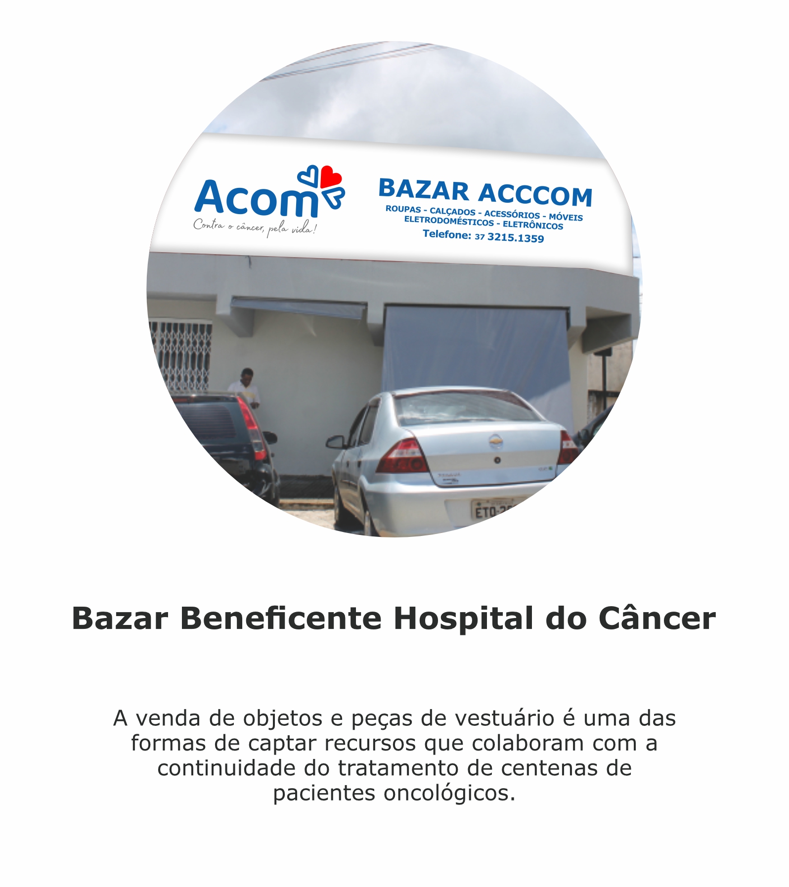 Bazar Hospital do Câncer SITE Nova Logo